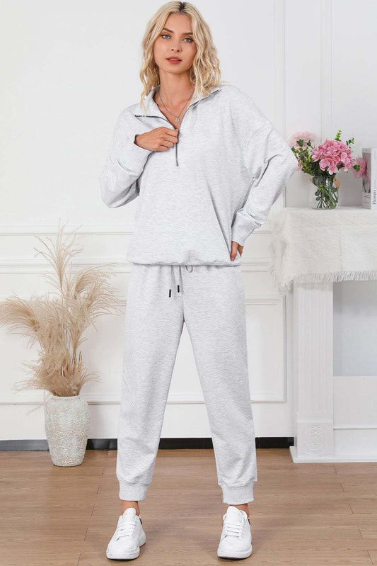 Half Zip Sweatshirt
