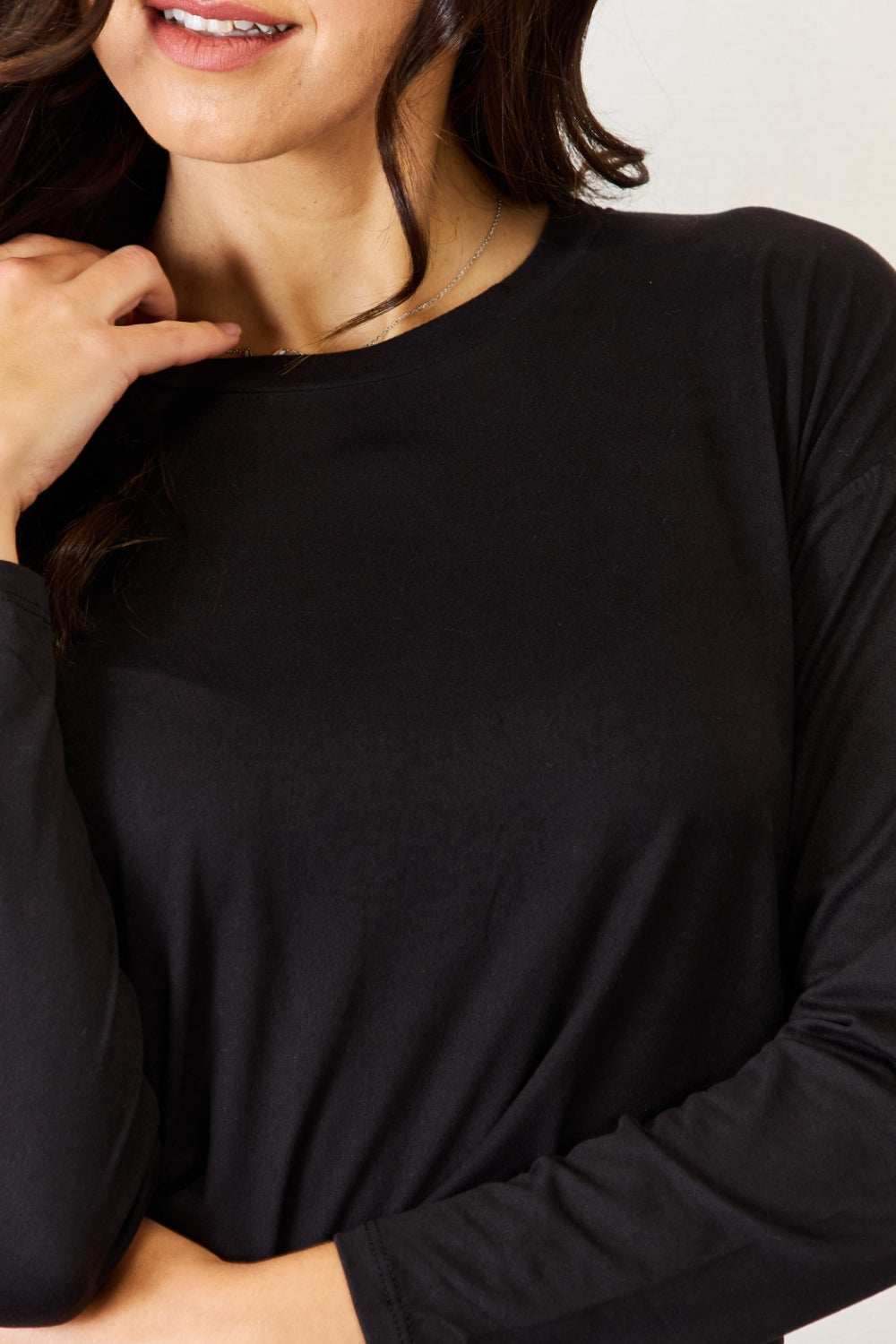 JULIA Round Neck Long Sleeve