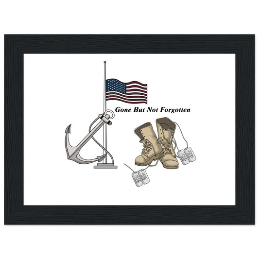 Premium Matte Paper Wooden Framed Poster -