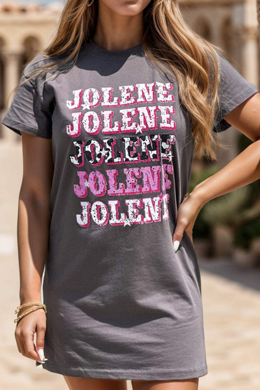 JOLENE Round Neck Short Sleeve