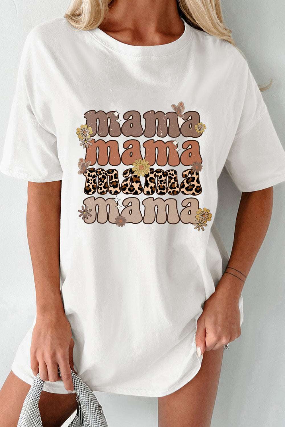 MAMA Round Neck Half Sleeve