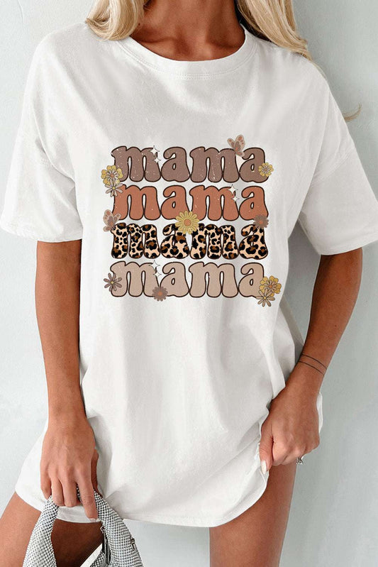 MAMA Round Neck Half Sleeve
