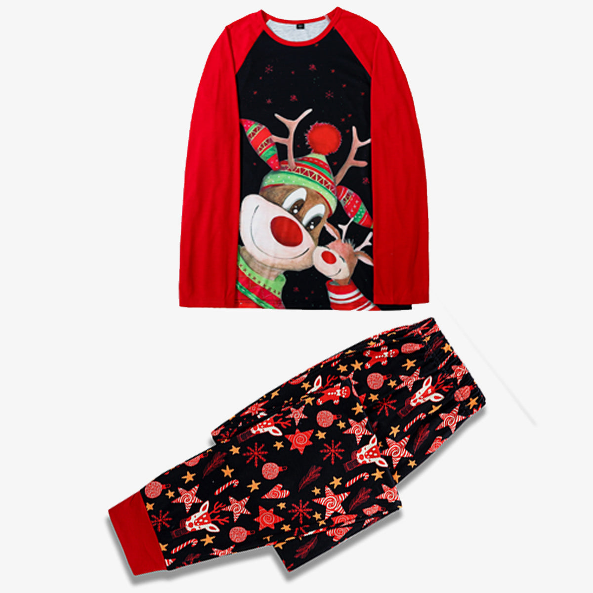 Women Reindeer Graphic Top