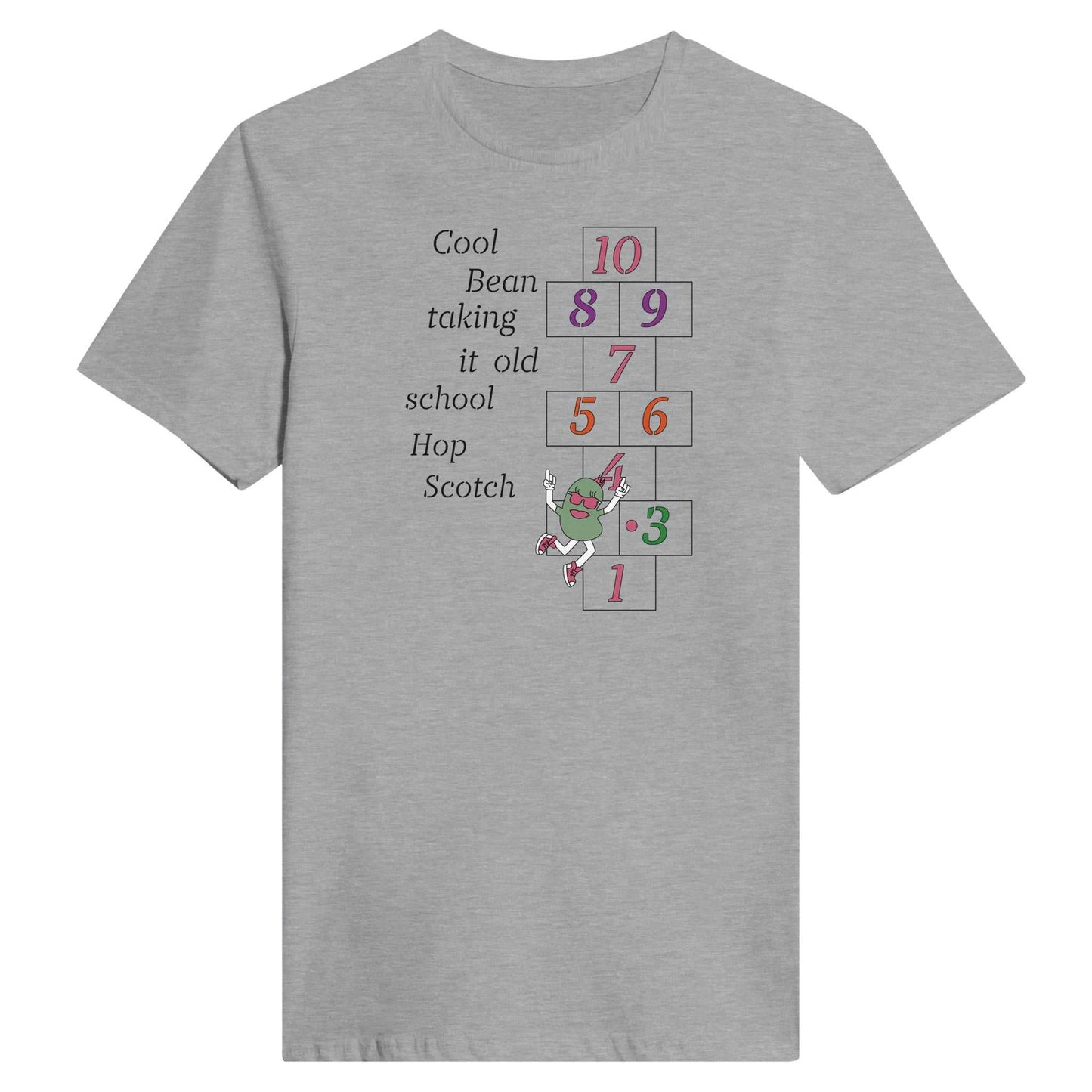 Classic Womens Crewneck T-shirt - Hop Scotch