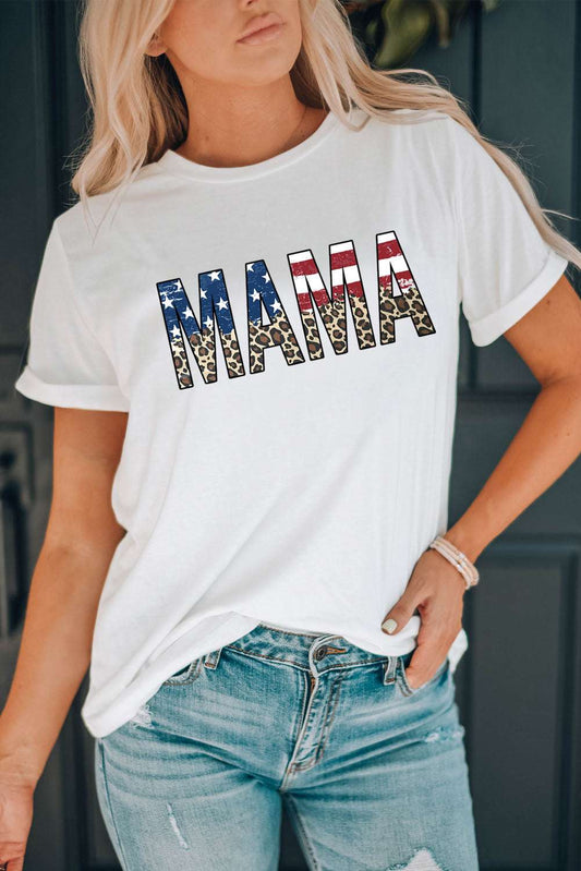 MAMA Round Neck Short Sleeve