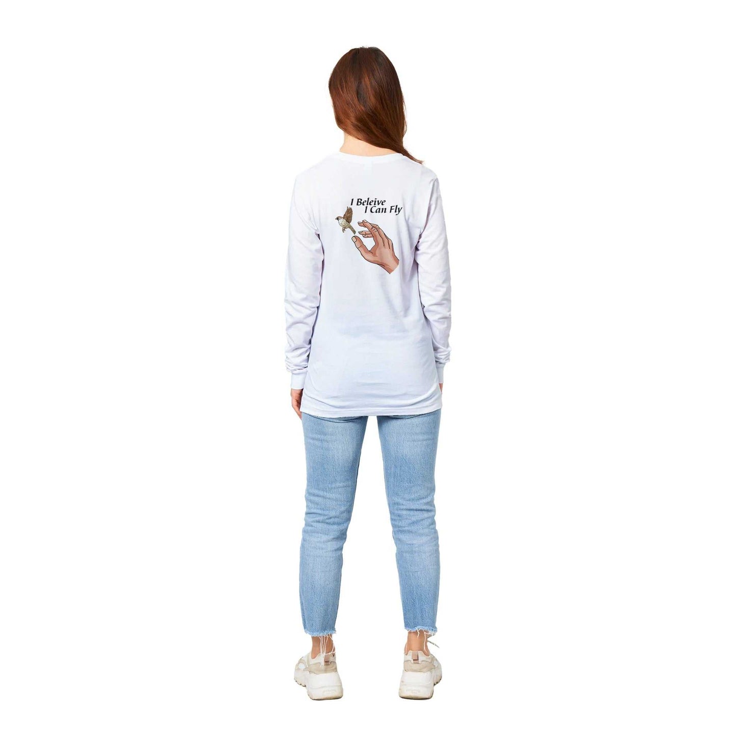 Premium Unisex Longsleeve T-shirt - Keep Your Eye On The Sparrow