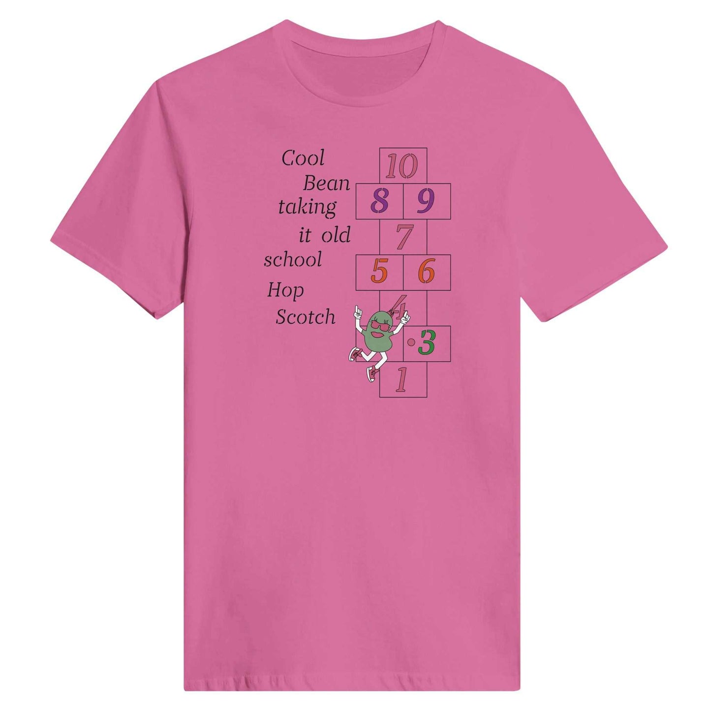 Classic Womens Crewneck T-shirt - Hop Scotch