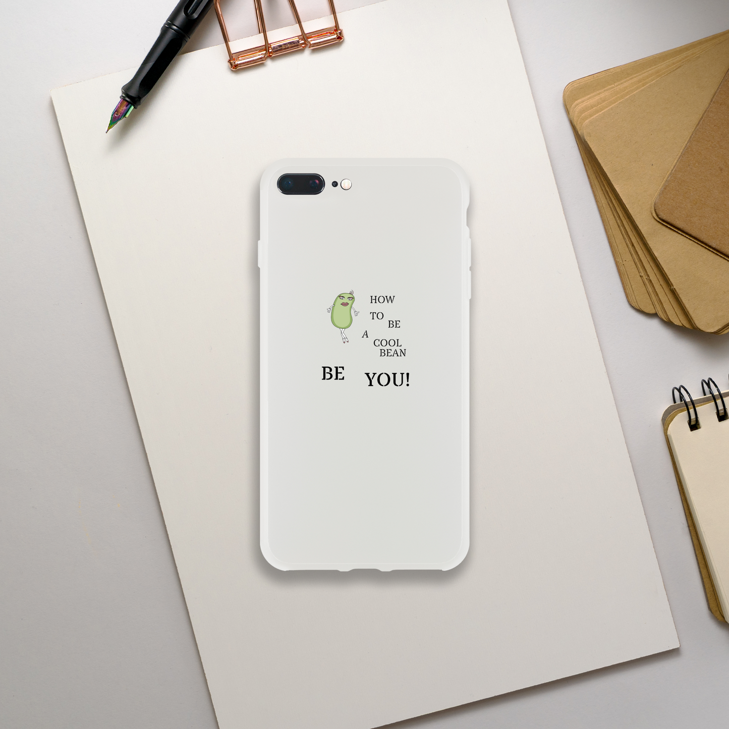 Apple Flexi case - If you want to be Cool Just Be YOU!