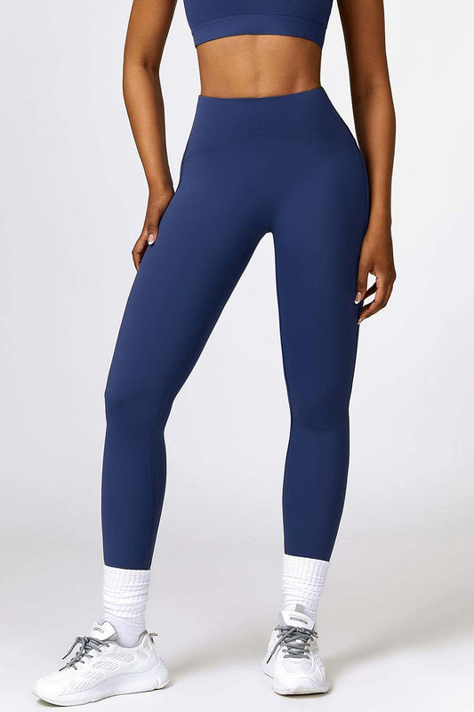 Breathable Wide Waistband Active Leggings