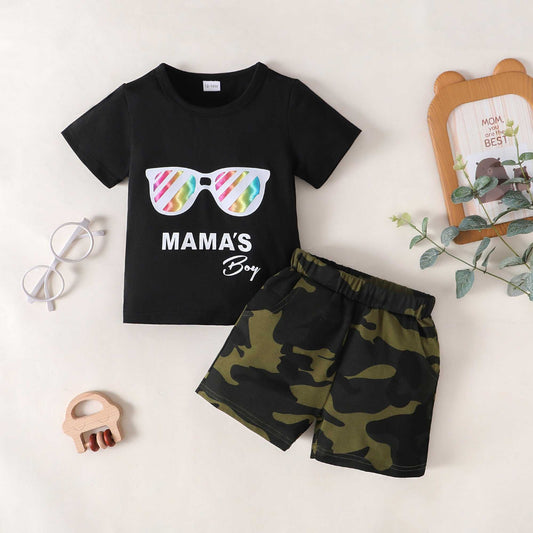 Camouflage Shorts Set