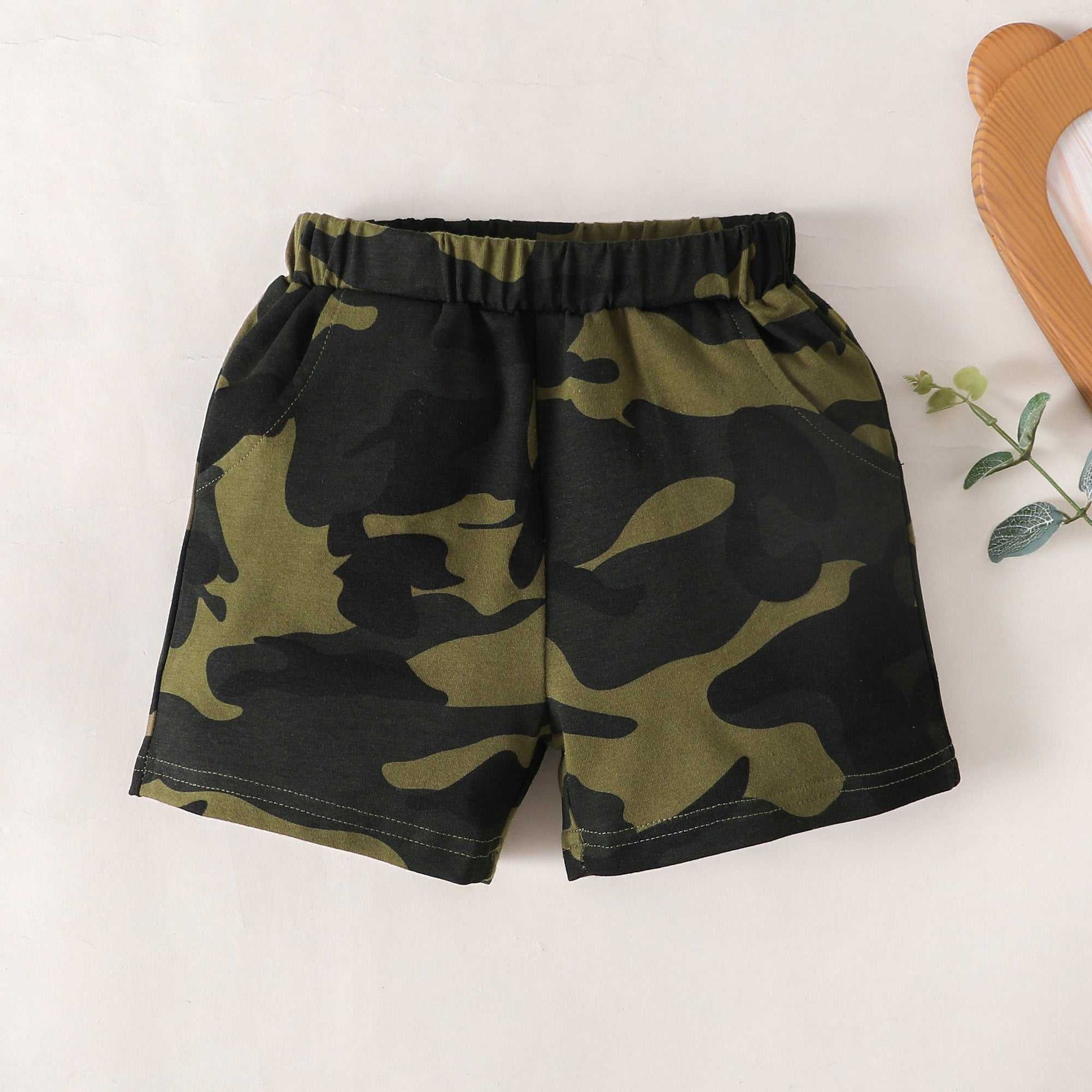 Camouflage Shorts Set