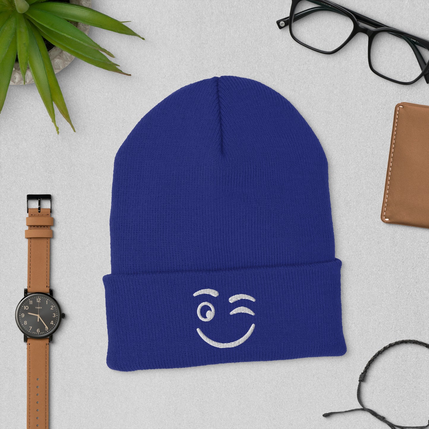 Cuffed Beanie - Cool Beans