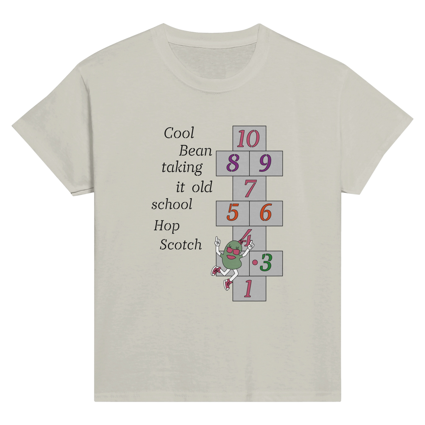 Classic Kids Crewneck T-shirt - Hop Scotch