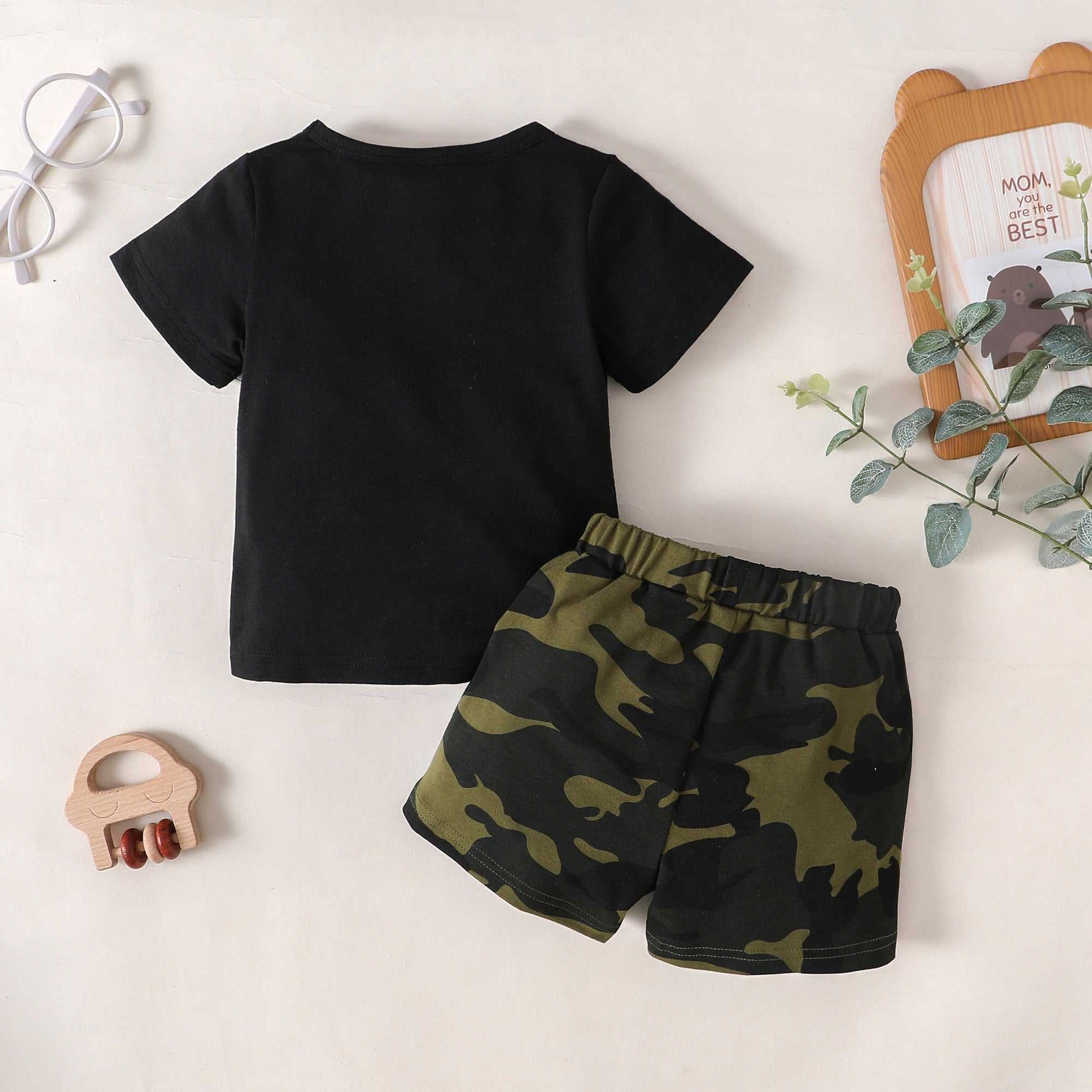 Camouflage Shorts Set