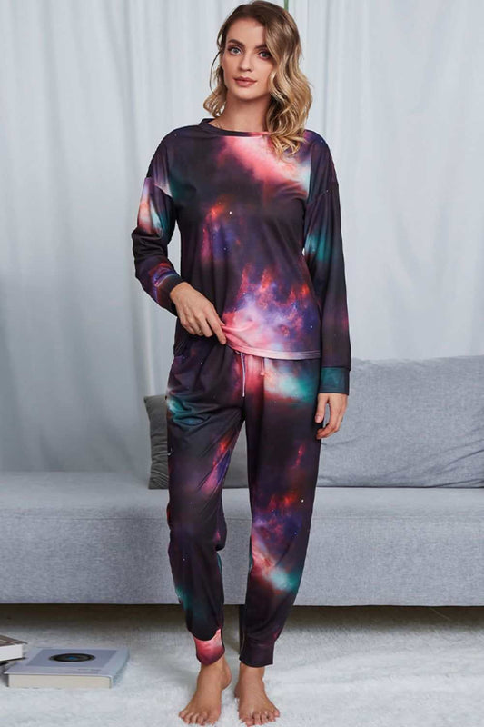 Tie-Dye Crewneck Top