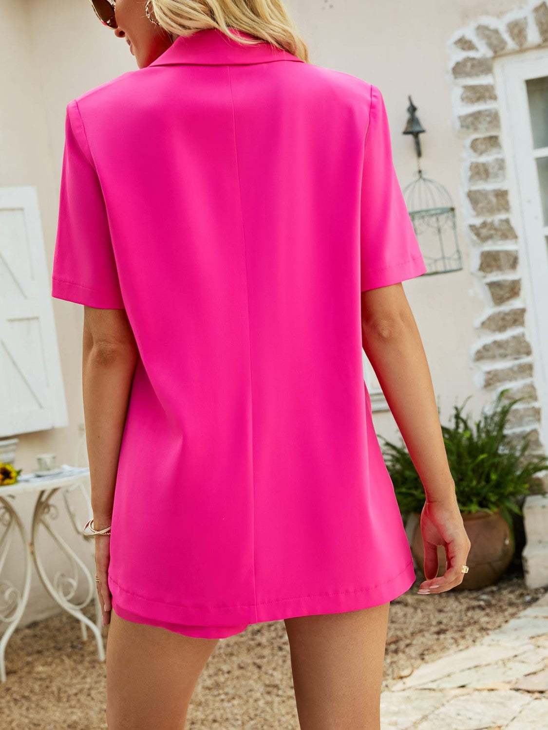 Short Sleeve Blazer