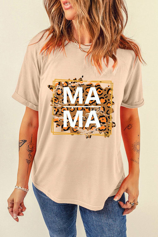 MAMA Round Neck Short Sleeve