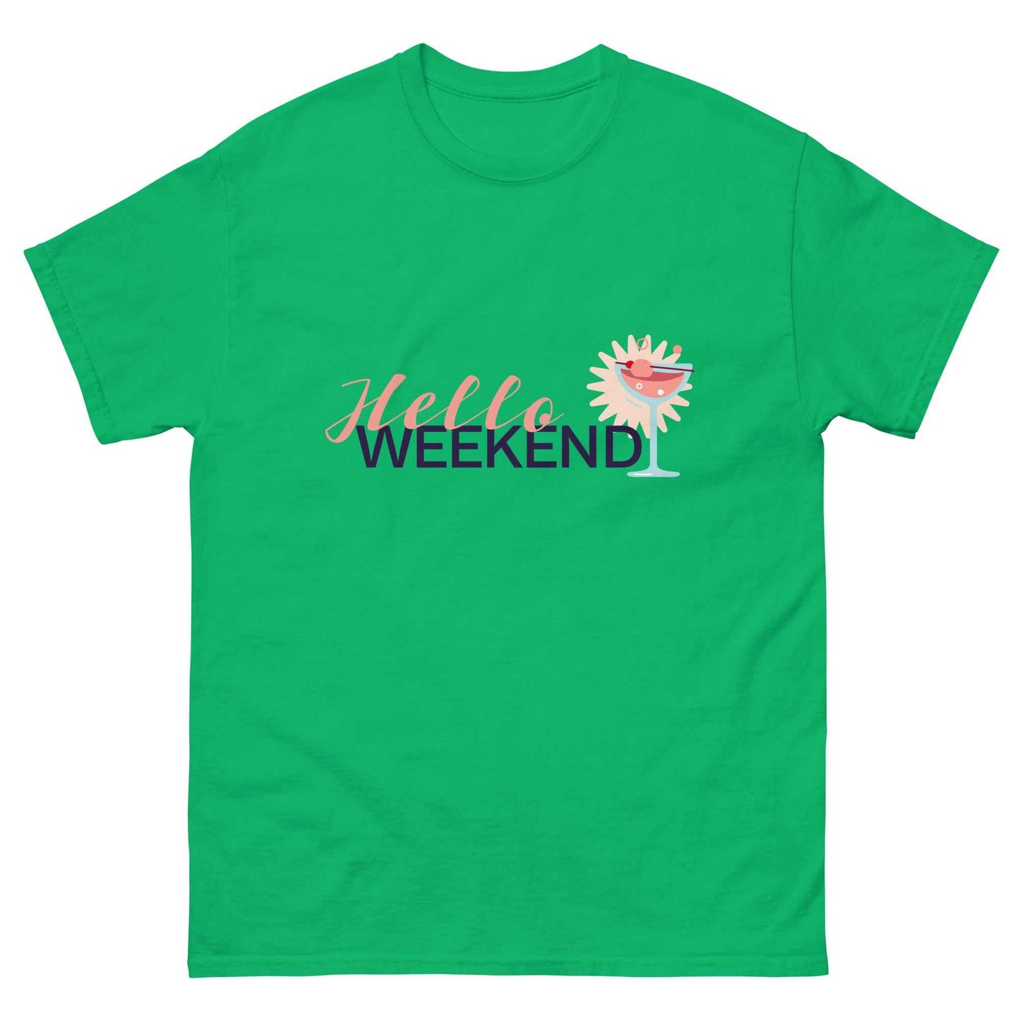 Men's classic tee - Hello Weekend