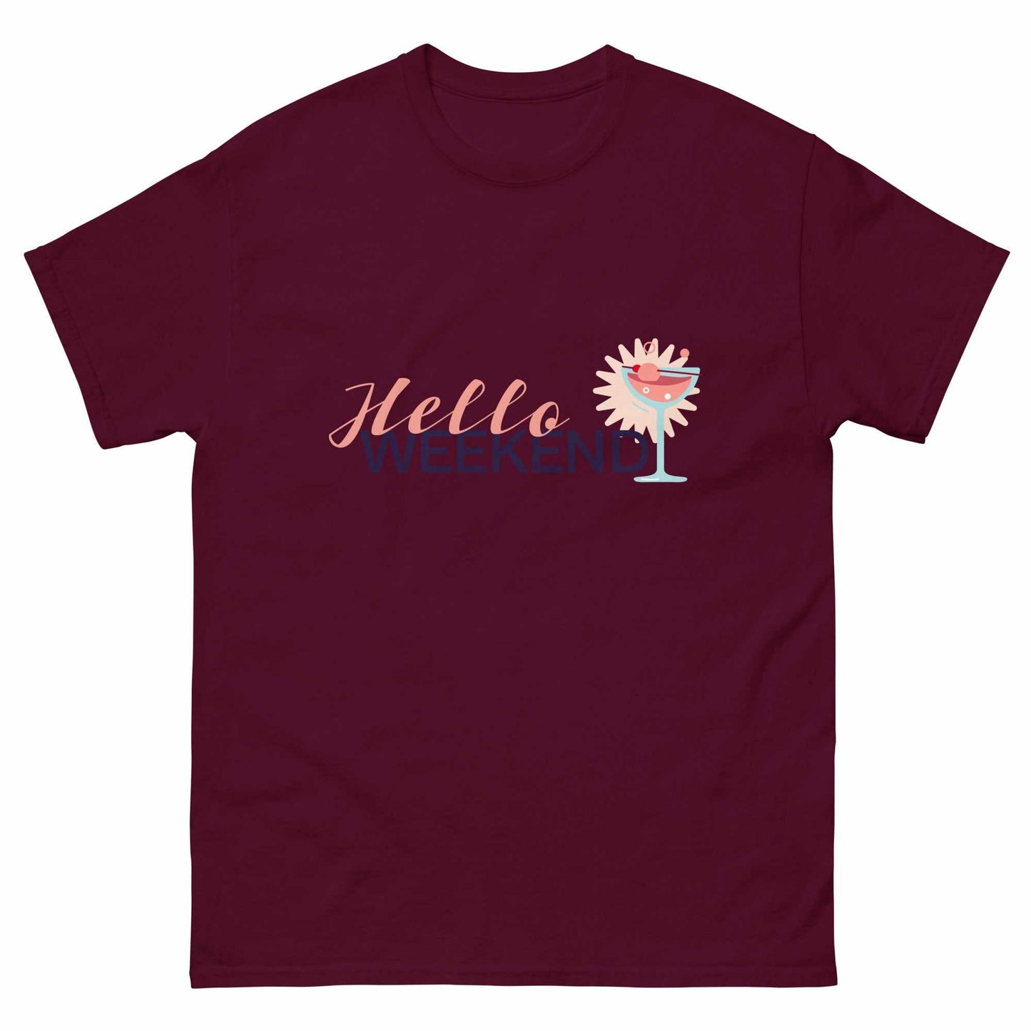 Men's classic tee - Hello Weekend