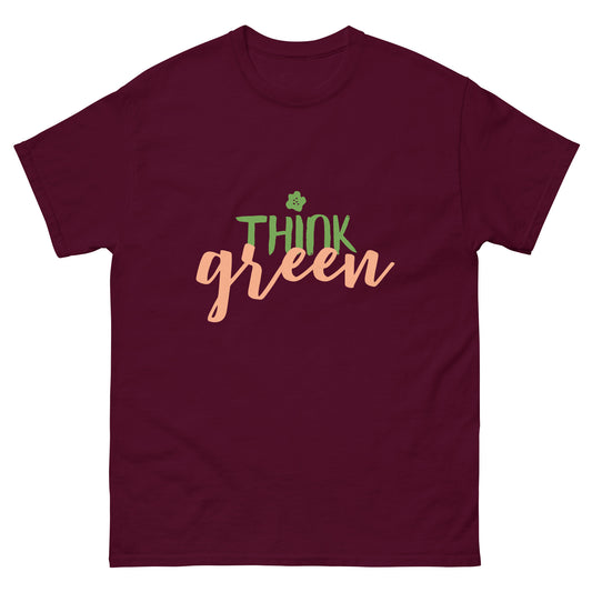 Men's classic tee - Think Green