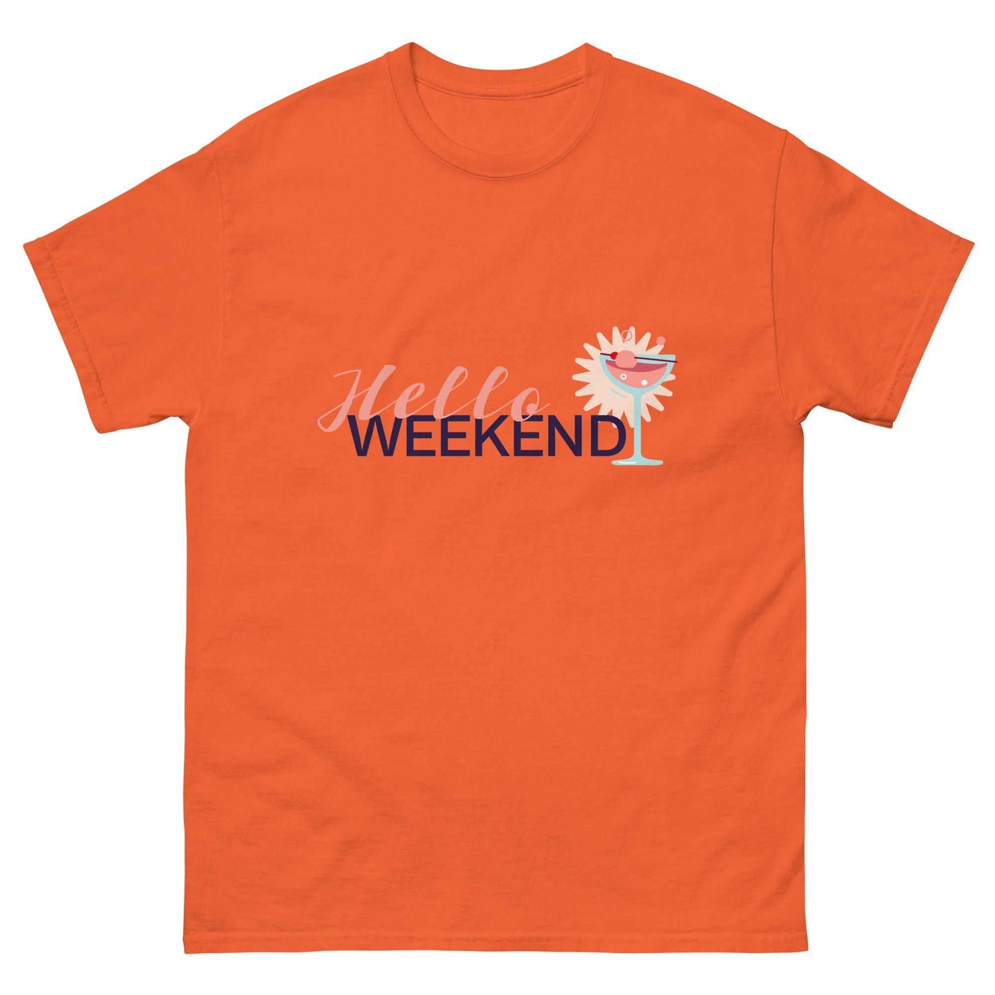 Men's classic tee - Hello Weekend
