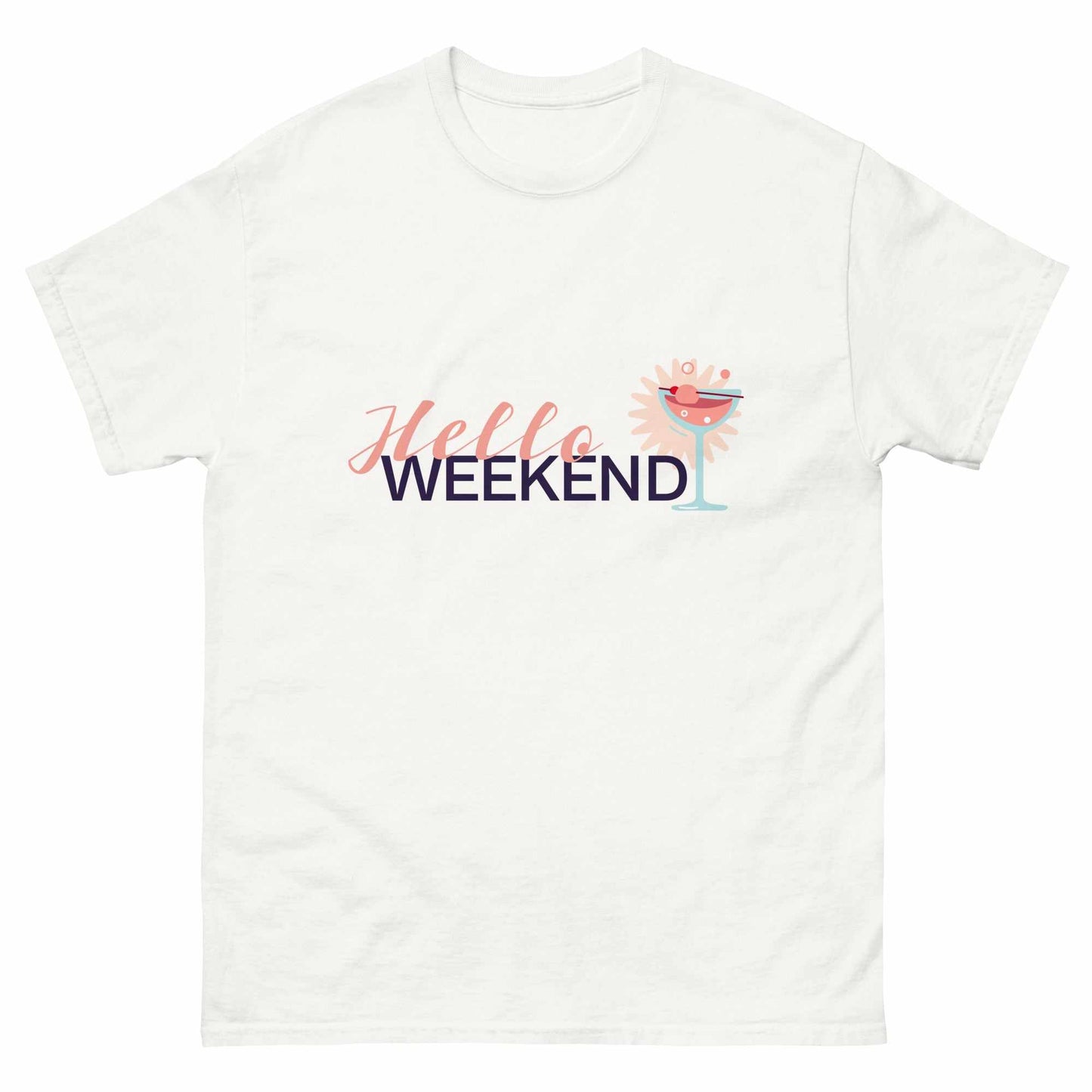 Men's classic tee - Hello Weekend