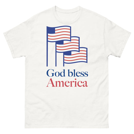 Men's classic tee - God Bless America