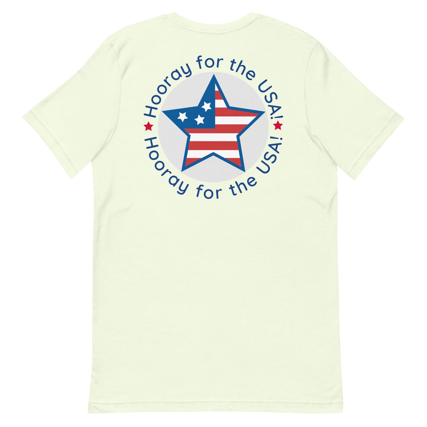 Unisex t-shirt - Hooray for the USA