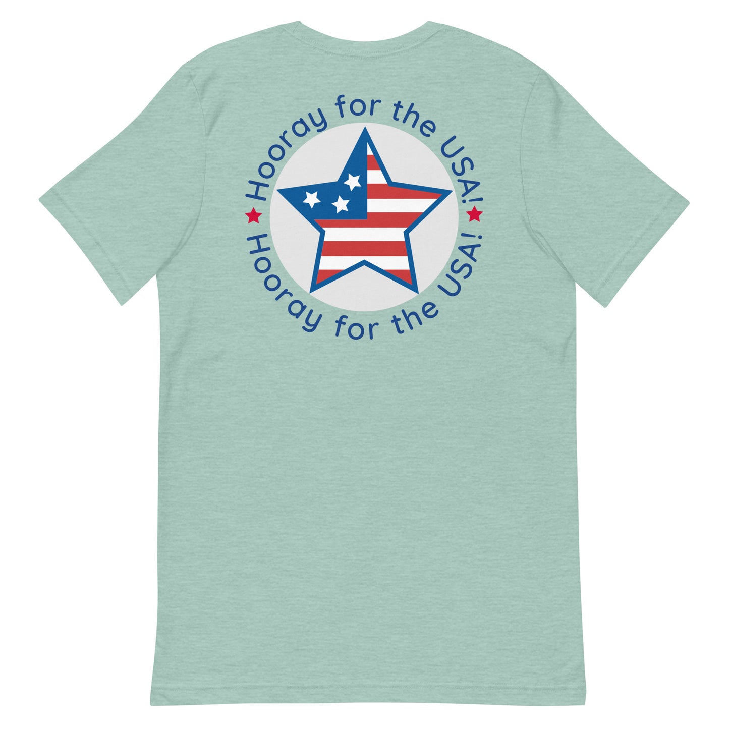 Unisex t-shirt - Hooray for the USA