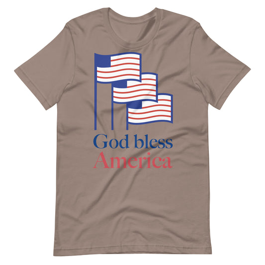 Unisex t-shirt - God Bless America