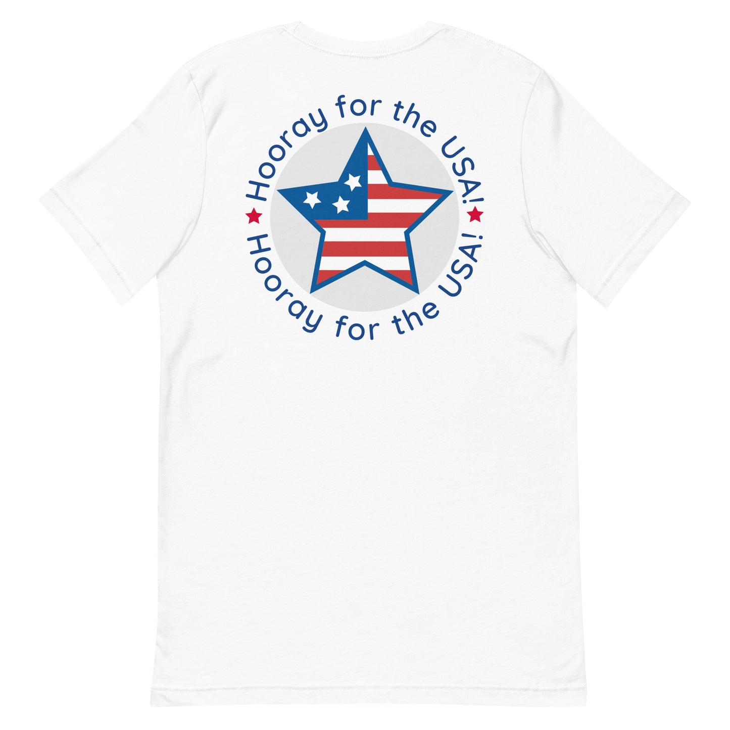 Unisex t-shirt - Hooray for the USA