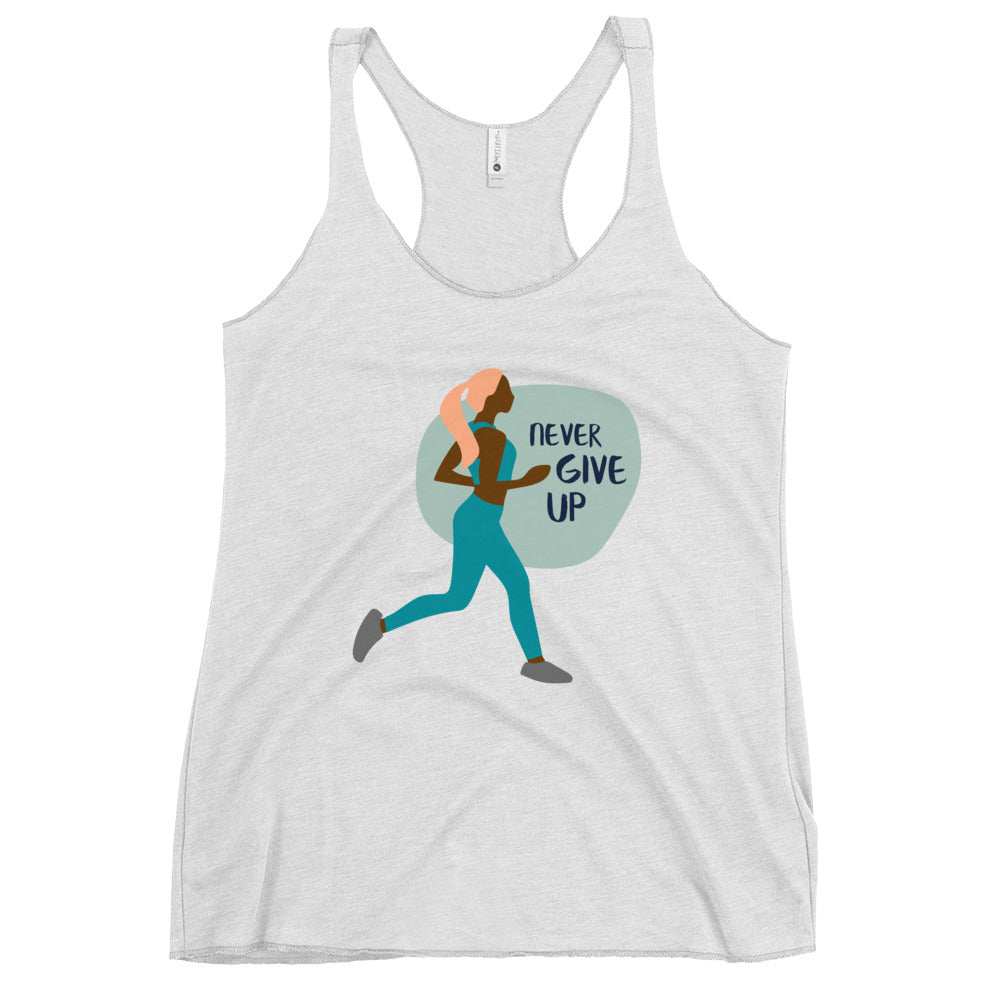 Racerback Tank - Women's Never Give Up