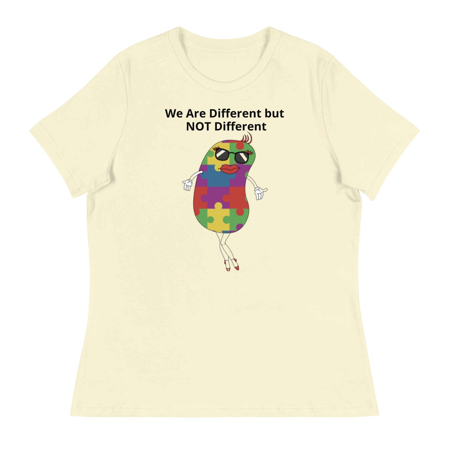 Women's Relaxed T-Shirt - We Are Different But NOT Different