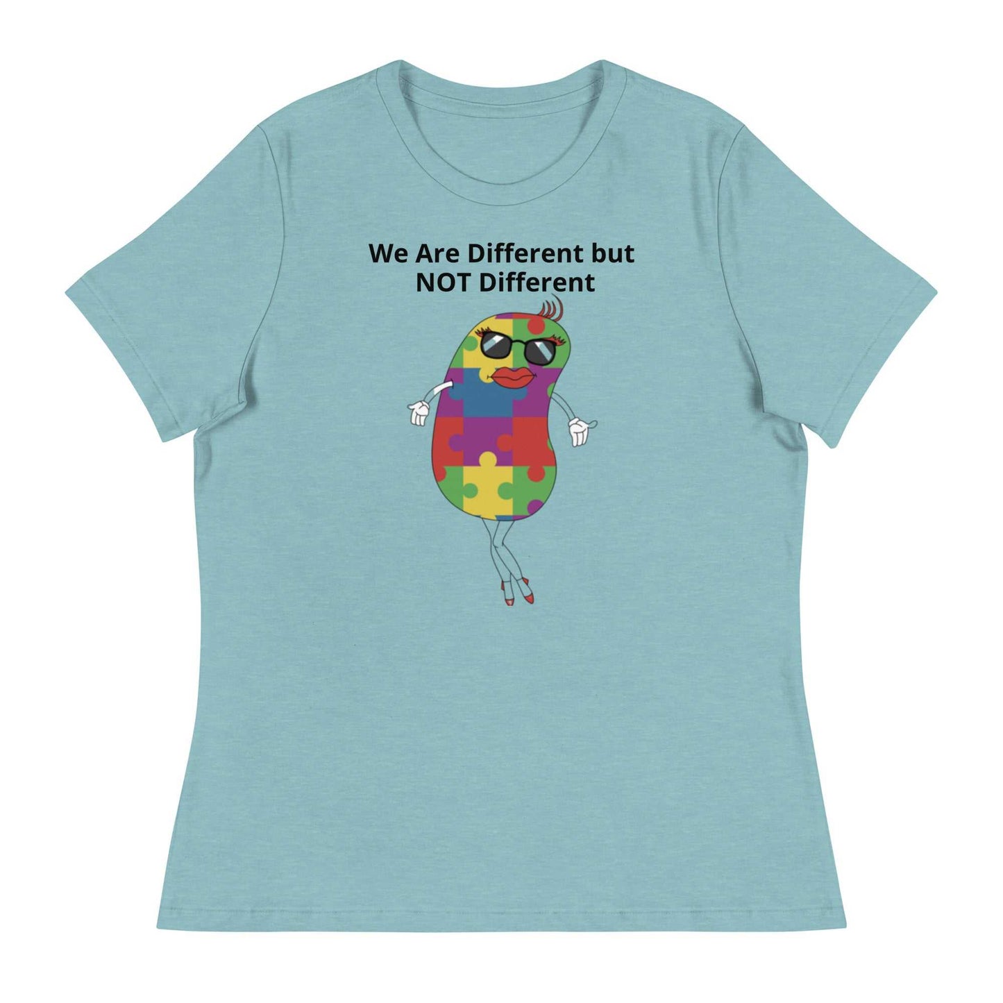 Women's Relaxed T-Shirt - We Are Different But NOT Different