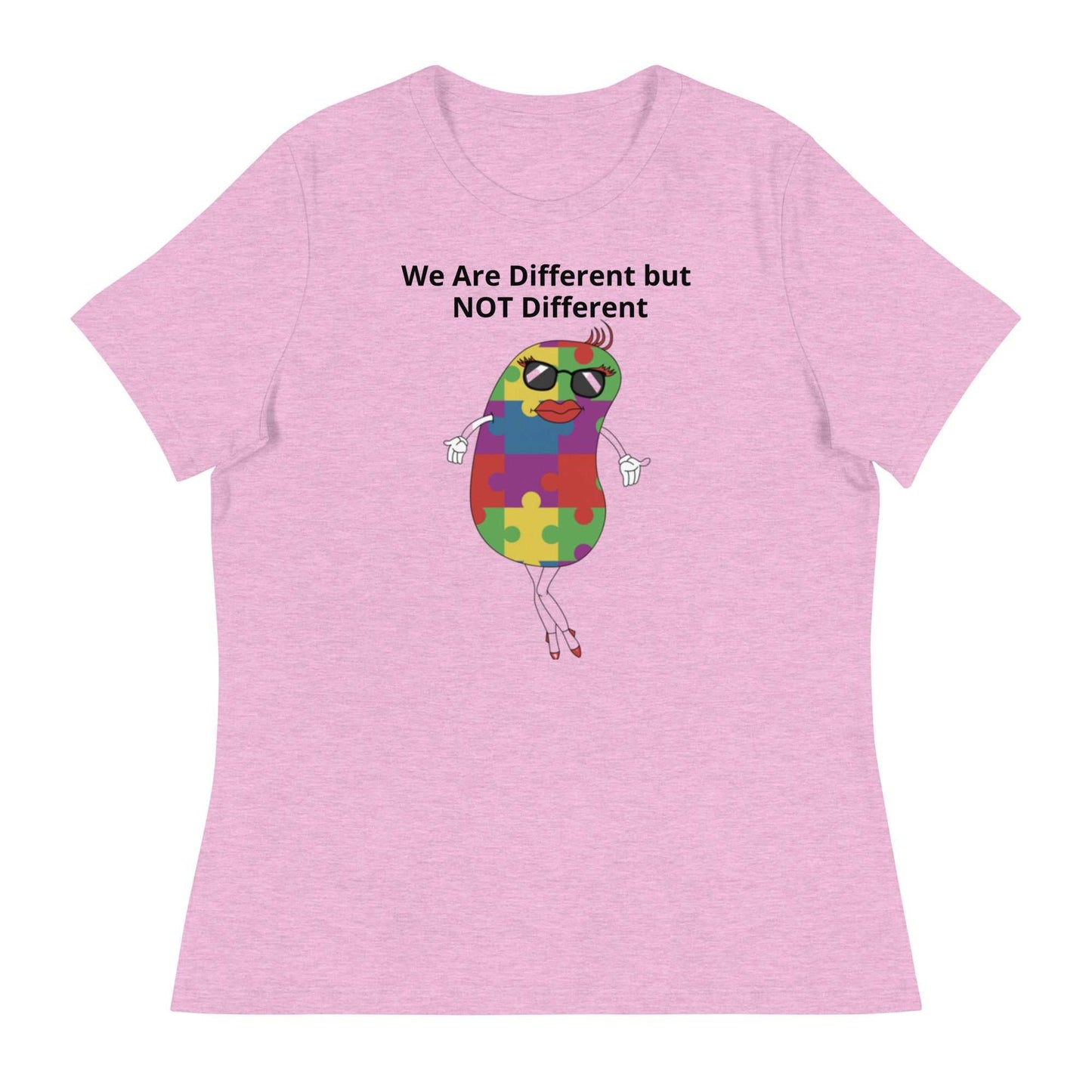 Women's Relaxed T-Shirt - We Are Different But NOT Different