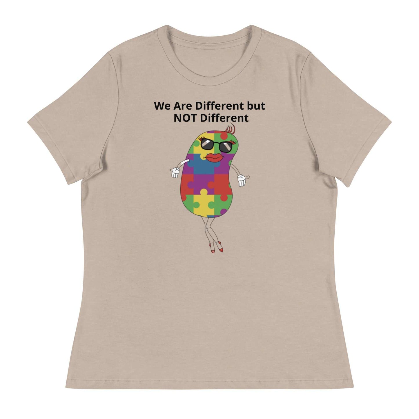 Women's Relaxed T-Shirt - We Are Different But NOT Different