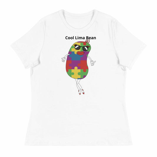 -Shirt - Autism Cool Lima Bean